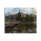 Stupell Forest Bridge Photography Canvas Wall Art Design by Daniel Sproul
