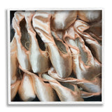 Stupell Ballet Slippers Dancer Pointe Shoes Painting Framed Wall Art, Design by Graffitee Studios - Tan