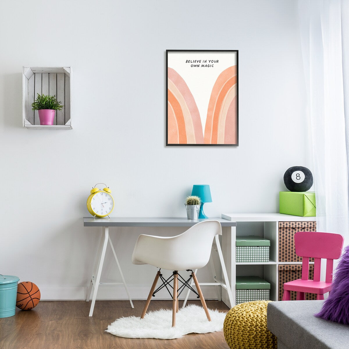 Stupell Believe Your Own Magic Boho Framed Giclee Art by Louise Carey