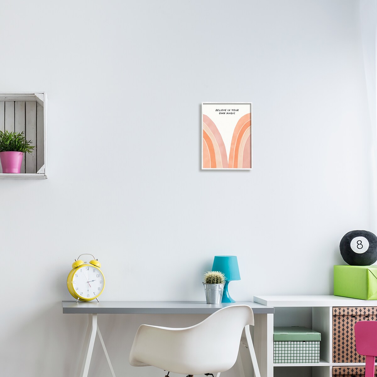 Stupell Believe Your Own Magic Boho Framed Giclee Art by Louise Carey