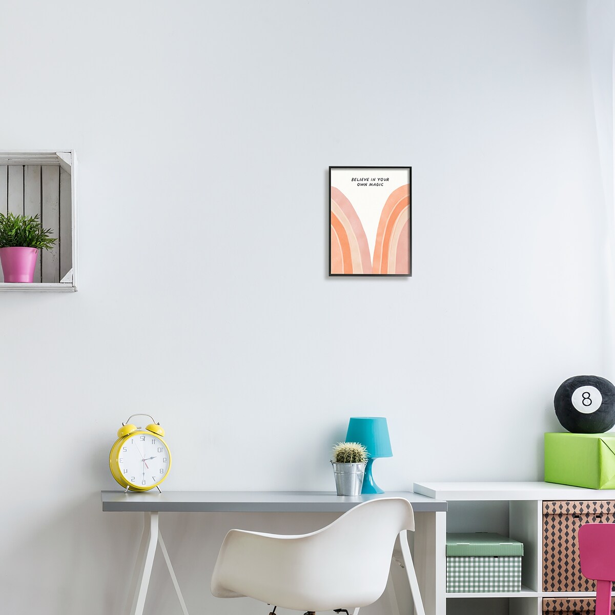 Stupell Believe Your Own Magic Boho Framed Giclee Art by Louise Carey