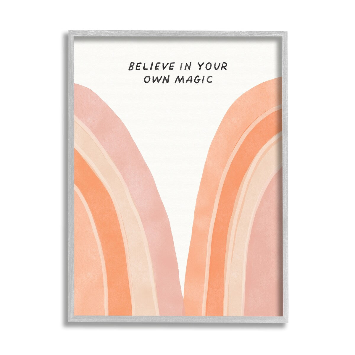Stupell Believe Your Own Magic Boho Framed Giclee Art by Louise Carey