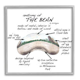 Stupell Cloud Gate Chicago Bean Sculpture Educational Chart Diagram Framed Wall Art, Design by Dishique - Beige
