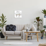 Stupell Cloud Gate Chicago Bean Sculpture Educational Chart Diagram Framed Wall Art, Design by Dishique - Beige