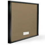 Stupell Contemporary White Line Shapes Minimal Grain Design Framed Wall Art - Beige