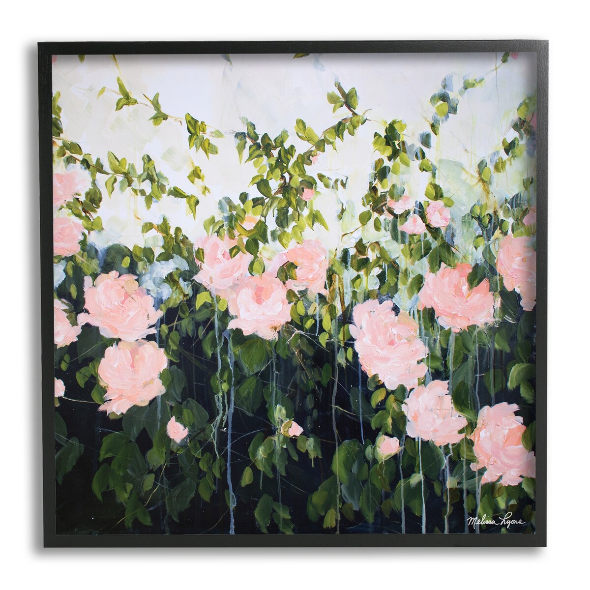 Stupell Pink Spring Meadow Florals Alluring Flower Grove Framed Wall Art