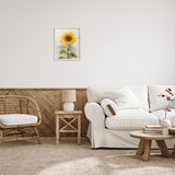 Stupell Sunflower Summer Bloom with Stalk Framed Wall Art