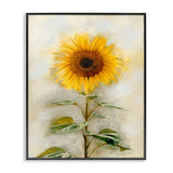 Stupell Sunflower Summer Bloom with Stalk Framed Wall Art