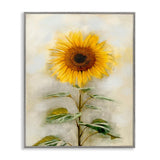 Stupell Sunflower Summer Bloom with Stalk Framed Wall Art