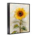Stupell Sunflower Summer Bloom with Stalk Framed Wall Art
