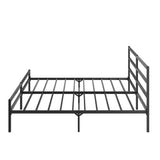 Sturdy Metal Platform Bed with Headboard, No Box Spring Needed
