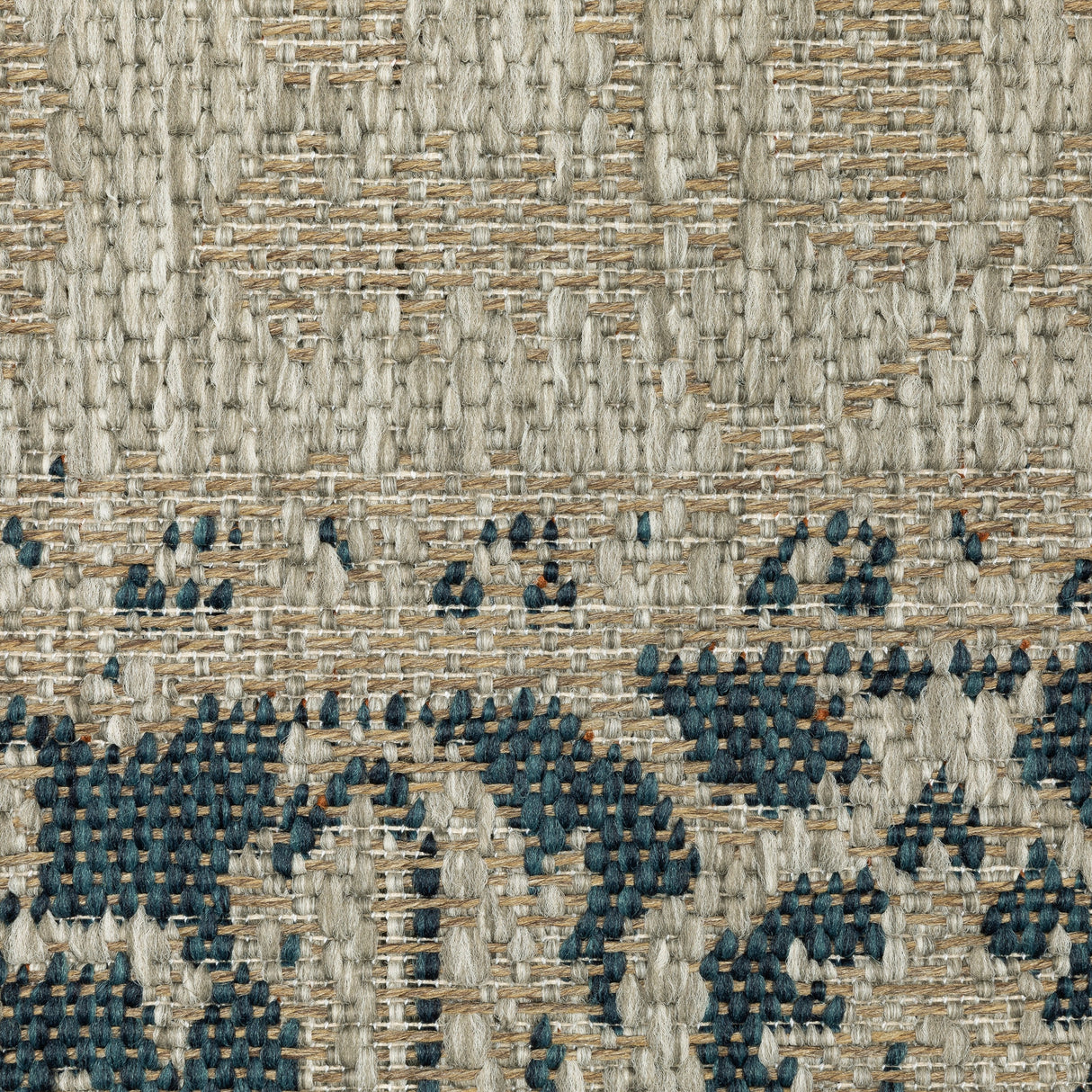 Vista Home Higgins Traditional Medallion Blue-Green/ Taupe Indoor/ Outdoor Area Rug