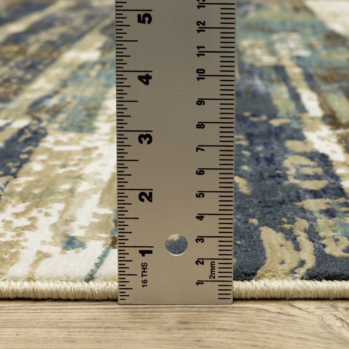 Style Haven Raphael Abstract Beige/ Blue Mixed Pile Area Rug