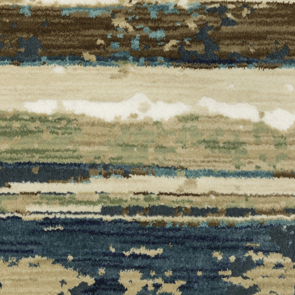 Style Haven Raphael Abstract Beige/ Blue Mixed Pile Area Rug