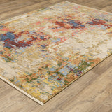 Style Haven Shiloh Modern Abstract Beige/ Multi Wool Blend Area Rug
