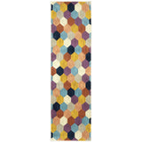 Style Haven Ximena Geometric Hexagon Multi-colored Area Rug