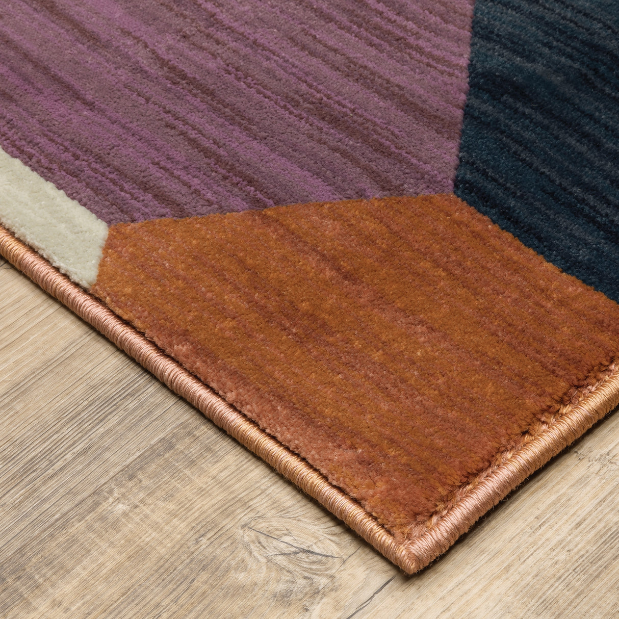 Style Haven Ximena Geometric Hexagon Multi-colored Area Rug