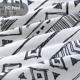 Style Quarters 3pc Duvet Cover Set-Ashley-1 Duvet Cover+2 Shams-Queen
