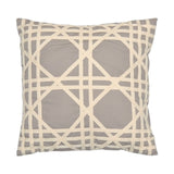Style Quarters Suri 7pc Comforter Set - Gray and Taupe Damask Print - 100% Cotton - Machine Washable - King