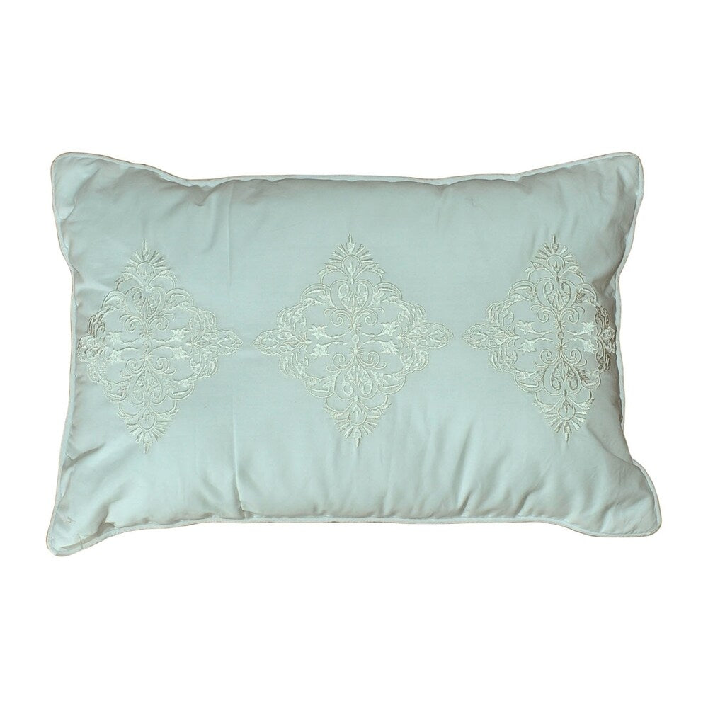 Style Quarters Suri 7pc Comforter Set - Gray and Taupe Damask Print - 100% Cotton - Machine Washable - King