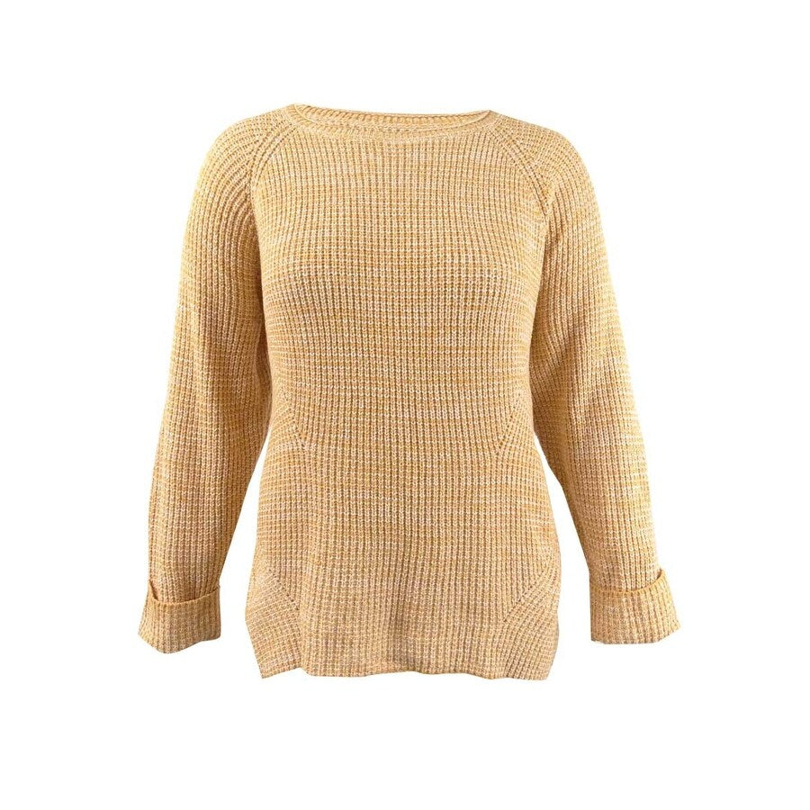 Style & Co. Women's Petite Marled-Knit Sweater