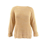 Style & Co. Women's Petite Marled-Knit Sweater
