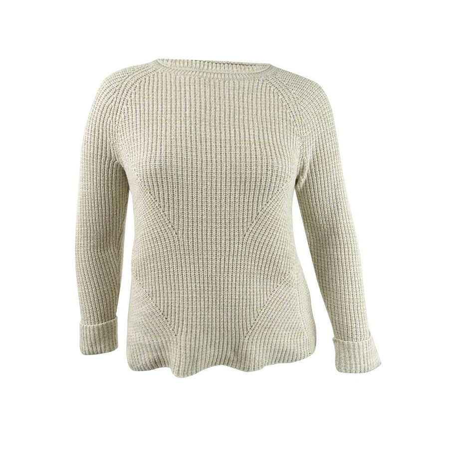Style & Co. Women's Petite Marled-Knit Sweater