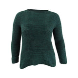Style & Co. Women's Petite Marled-Knit Sweater