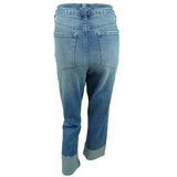 Style & Co. Women's Ripped Crop Straight Jeans
