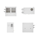Stylish Cat Furniture Cat Litter Box Enclosure and Versatile Cat House