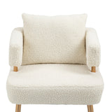 Stylish Design Accent Chair, Leisure Single Chair with Golden feet