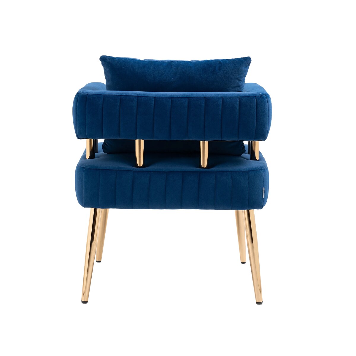 Stylish Design Accent Chair, Leisure Single Chair with Golden feet