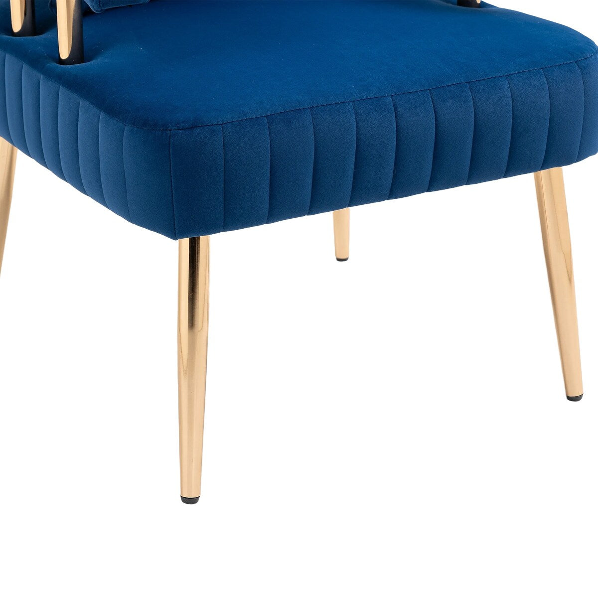 Stylish Design Accent Chair, Leisure Single Chair with Golden feet