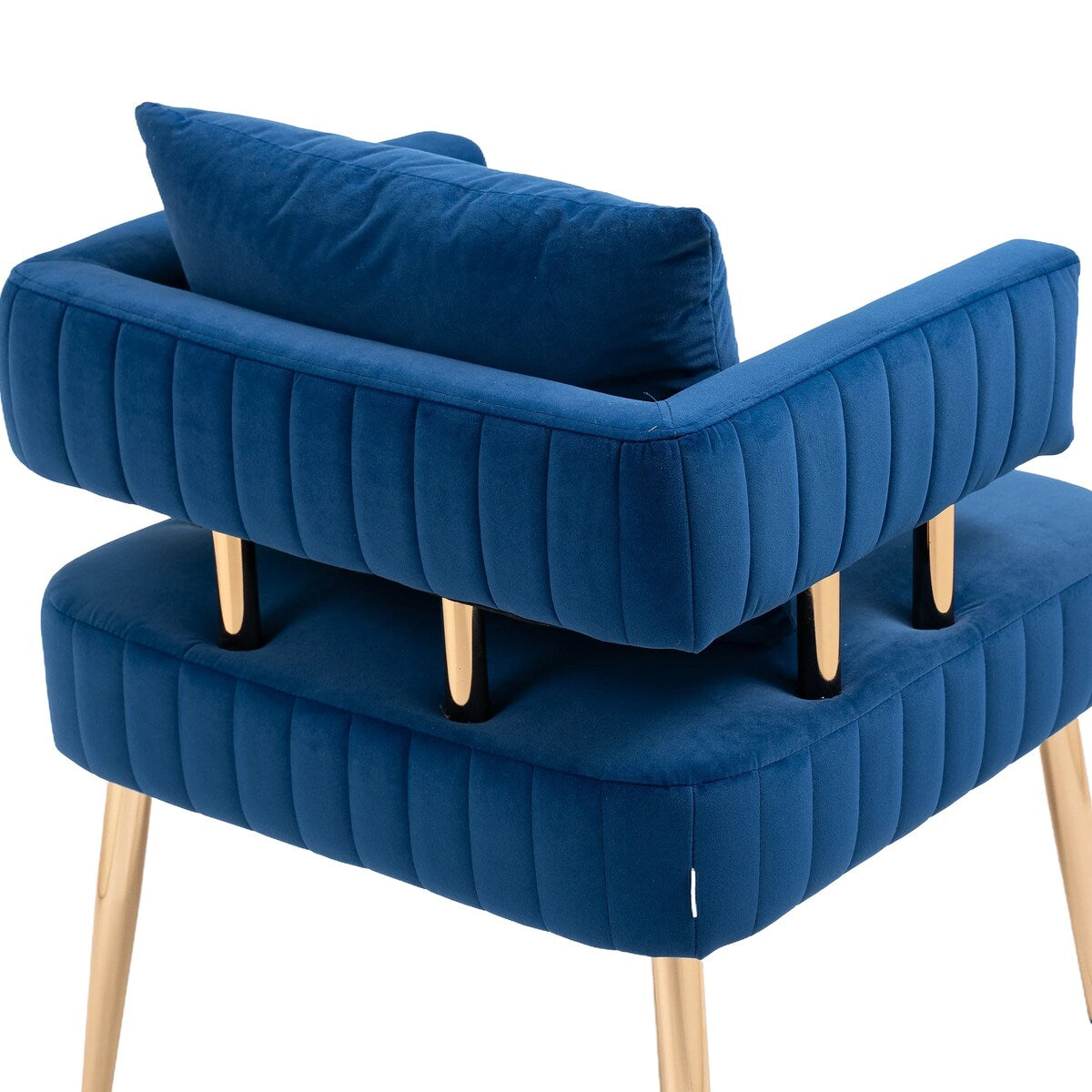 Stylish Design Accent Chair, Leisure Single Chair with Golden feet