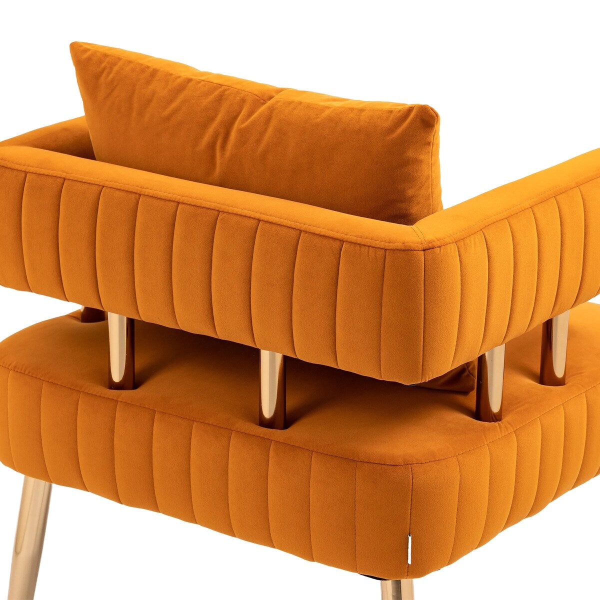 Stylish Design Accent Chair, Leisure Single Chair with Golden feet