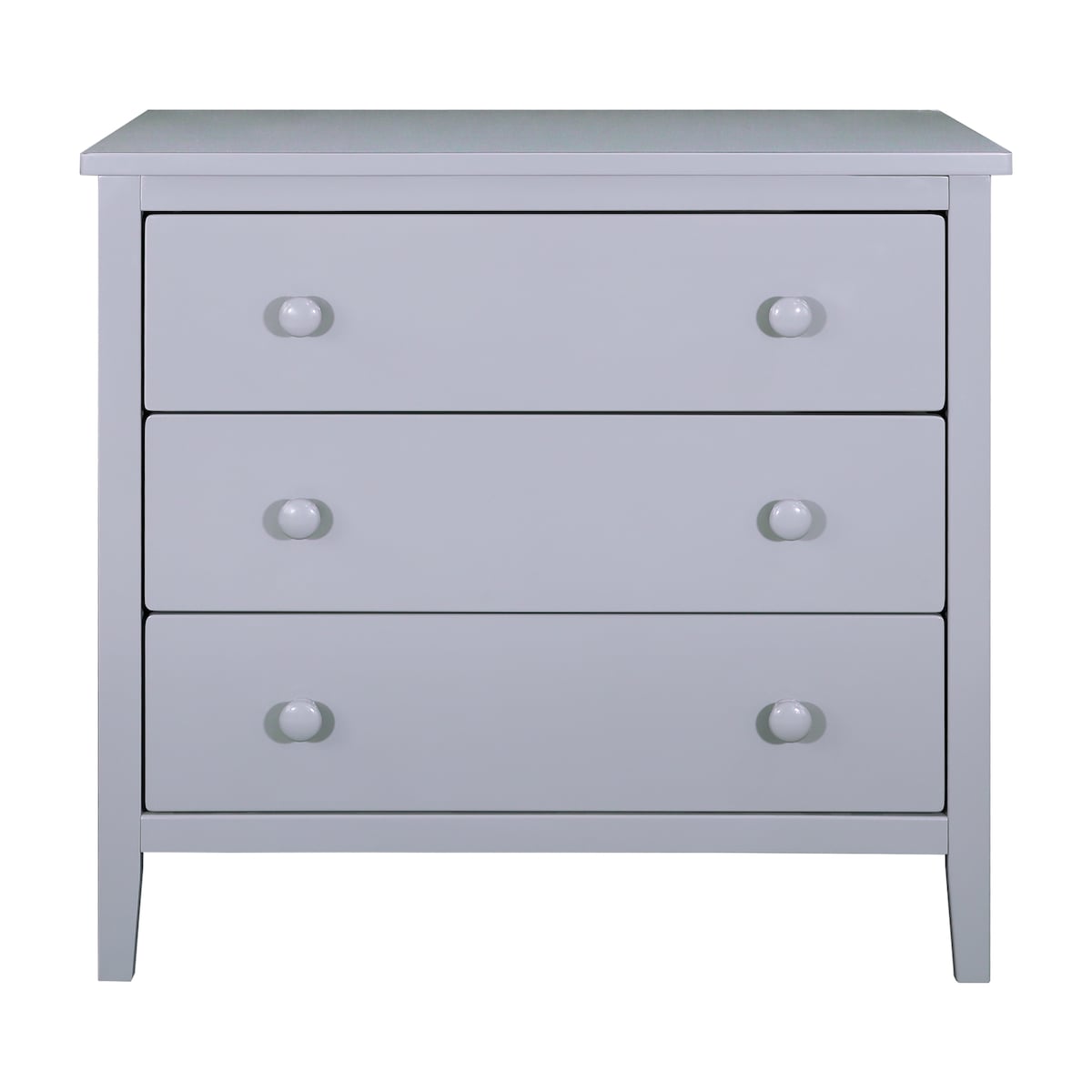Stylish Solid Wood 3-Drawer Dresser for Bedroom Storage