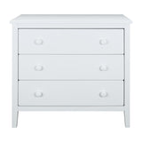 Stylish Solid Wood 3-Drawer Dresser for Bedroom Storage