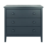 Stylish Solid Wood 3-Drawer Dresser for Bedroom Storage