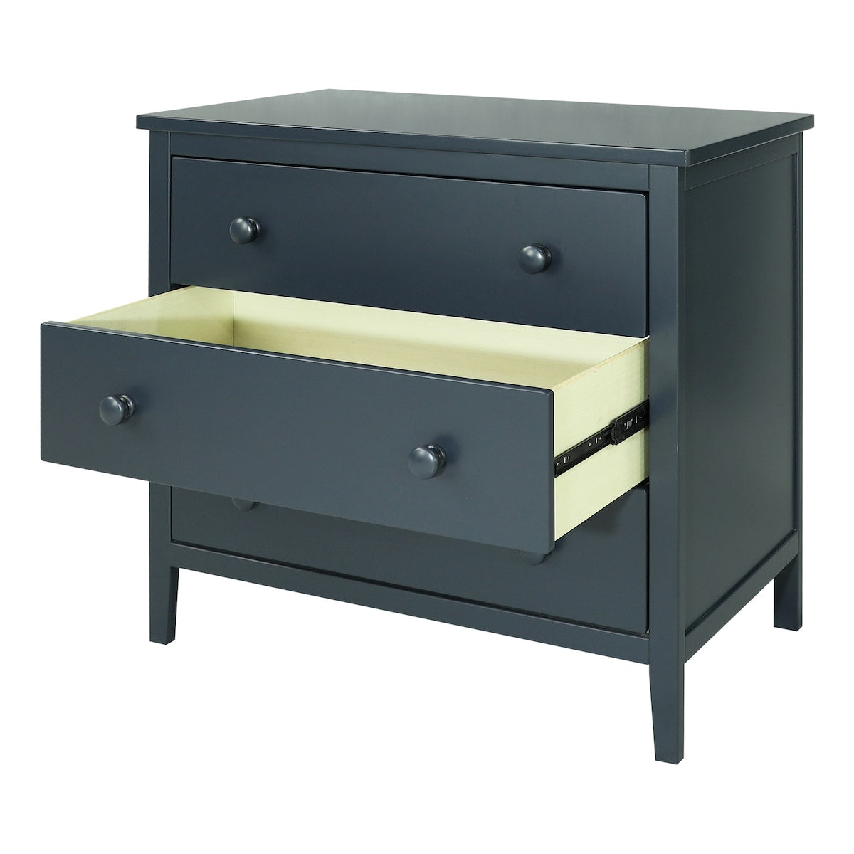 Stylish Solid Wood 3-Drawer Dresser for Bedroom Storage
