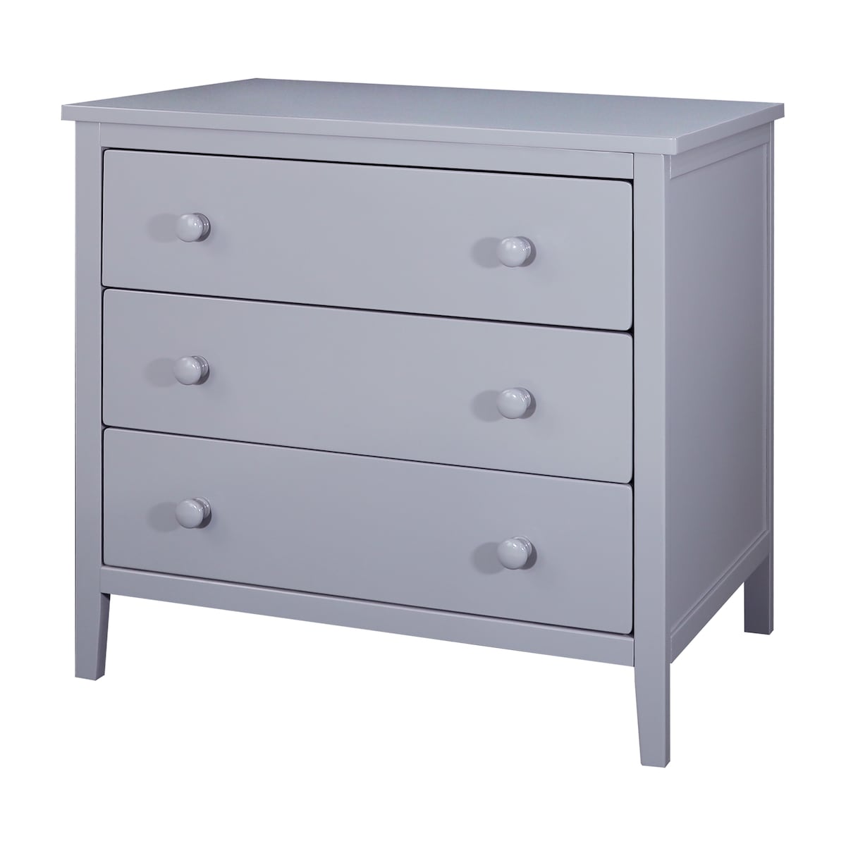 Stylish Solid Wood 3-Drawer Dresser for Bedroom Storage