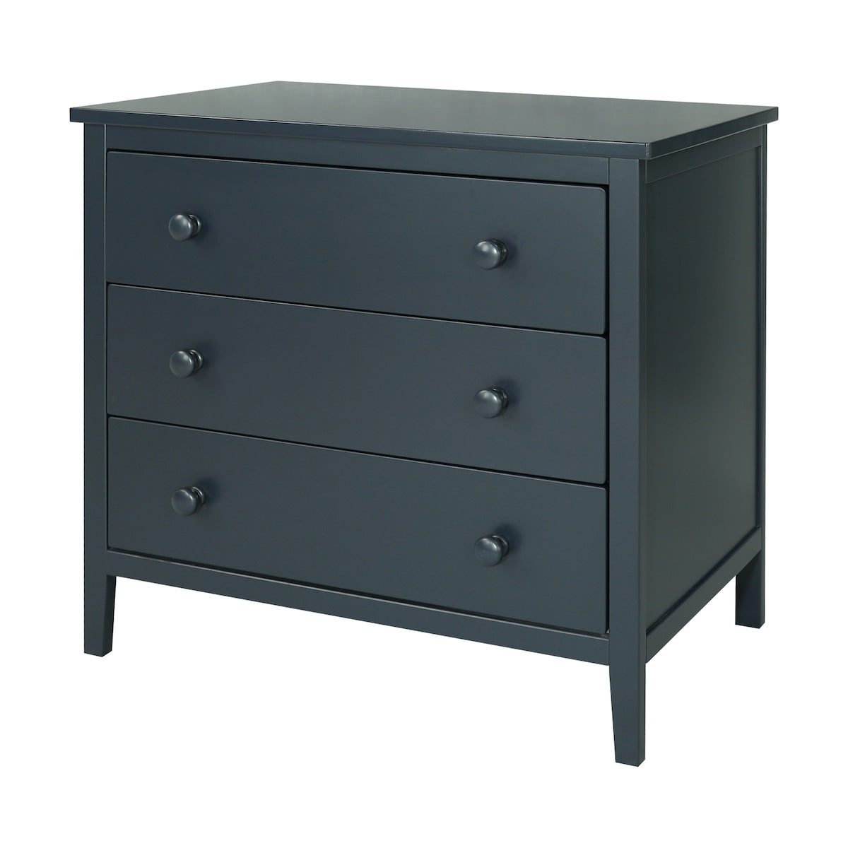 Stylish Solid Wood 3-Drawer Dresser for Bedroom Storage