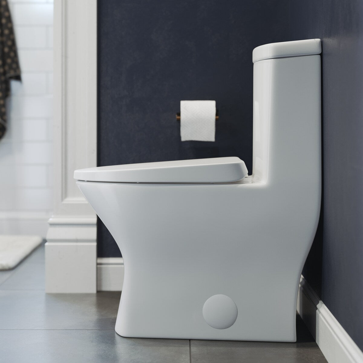 Sublime II Compact 24" Length One Piece Toilet Dual Flush 0.8/1.28 GPF