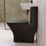 Sublime II Compact 24" Length One Piece Toilet Dual Flush 0.8/1.28 GPF