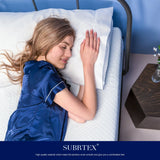 Subrtex 3 Inch Bamboo Removable Mattress Topper Protectors With Zipper