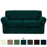 Subrtex Sofa Cover Stretch Slipcover with 2 Separate Cushion Covers