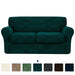 Subrtex Sofa Cover Stretch Slipcover with 2 Separate Cushion Covers
