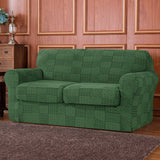 Subrtex Sofa Cover Stretch Slipcover with 2 Separate Cushion Covers