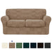 Subrtex Sofa Cover Stretch Slipcover with 2 Separate Cushion Covers