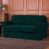 Subrtex Sofa Cover Stretch Slipcover with 2 Separate Cushion Covers