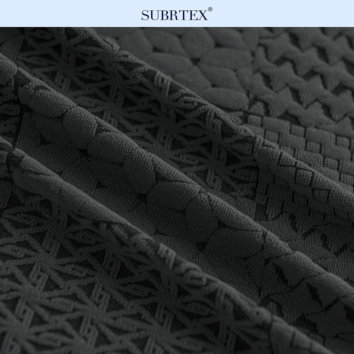 Subrtex Sofa Cover Stretch Slipcover with 2 Separate Cushion Covers